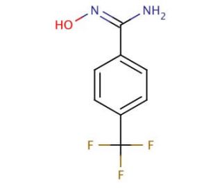 4-(Trifluoromethyl)benzamidoxime (CAS 22179-86-8) - chemical structure image
