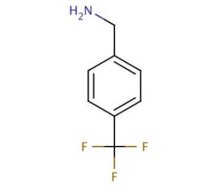 4-(Trifluoromethyl)benzylamine (CAS 3300-51-4) - chemical structure image