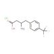 4-Trifluoromethyl-D-beta-homophenylalanine hydrochloride (CAS 269726-76-3) - chemical structure image