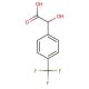 4-(Trifluoromethyl)mandelic acid (CAS 395-35-7) - chemical structure image