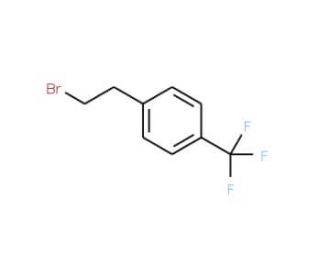 4-(Trifluoromethyl)phenethyl bromide (CAS 130365-87-6) - chemical structure image