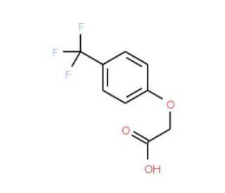 4-(Trifluoromethyl)phenoxyacetic acid (CAS 163839-73-4) - chemical structure image