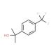 [4-(Trifluoromethyl)phenyl]dimethylcarbinol (CAS 2252-62-2) - chemical structure image