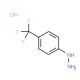 4-(Trifluoromethyl)phenylhydrazine hydrochloride (CAS 2923-56-0) - chemical structure image
