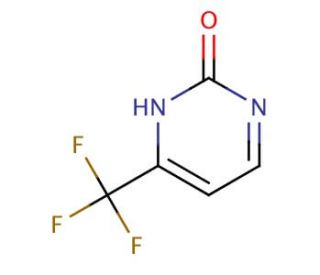 4-(trifluoromethyl)pyrimidin-2-ol (CAS 104048-92-2) - chemical structure image