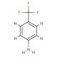 4-(Trifluoromethyl)aniline (CAS 455-14-1) - chemical structure image