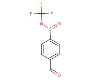 4-(Trifluoromethylsulfonyl)benzaldehyde (CAS 650-89-5) - chemical structure image