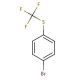 4-(Trifluoromethylthio)bromobenzene (CAS 333-47-1) - chemical structure image
