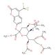 4-Trifluoromethylumbelliferyl Tetra-O-acetylated α-D-N-Acetylneuraminate Methyl Ester - chemical structure image