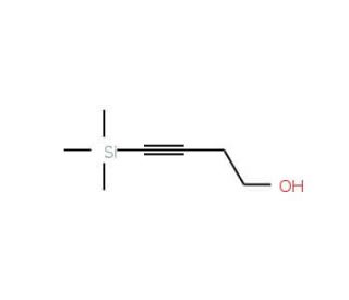 4-Trimethylsilyl-3-butyn-1-ol (CAS 2117-12-6) - chemical structure image