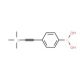 (4-[(Trimethylsilyl)ethynyl]phenyl)boronic acid (CAS 630127-51-4) - chemical structure image