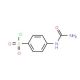 4-Ureido-benzenesulfonyl chloride (CAS 40685-78-7) - chemical structure image
