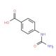 4-Ureido-benzoic acid (CAS 6306-25-8) - chemical structure image