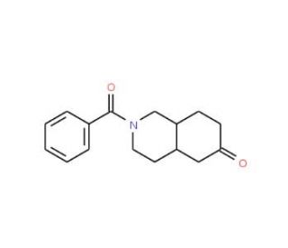 (4aS,8aR)-2-Benzoyloctahydro-6(2H)-isoquinolinone (CAS 52390-26-8) - chemical structure image