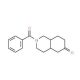 (4aS,8aR)-2-Benzoyloctahydro-6(2H)-isoquinolinone (CAS 52390-26-8) - chemical structure image