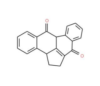 4b,5,6,11b-tetrahydrobenzo[e]aceanthrylene-7,12-dione - chemical structure image