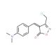 (4E)-3-(Chloromethyl)-4-[4-(dimethylamino)-benzylidene]isoxazol-5(4H)-one - chemical structure image