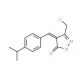 (4E)-3-(Chloromethyl)-4-(4-isopropylbenzylidene)-isoxazol-5(4H)-one - chemical structure image