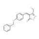 (4E)-4-[4-(Benzyloxy)benzylidene]-3-(chloromethyl)isoxazol-5(4H)-one - chemical structure image