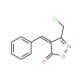 (4E)-4-Benzylidene-3-(chloromethyl)isoxazol-5(4H)-one - chemical structure image
