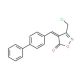 (4E)-4-(Biphenyl-4-ylmethylene)-3-(chloromethyl)-isoxazol-5(4H)-one - chemical structure image