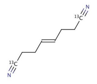 (4E)-Octenedinitrile-1,8-13C2 - chemical structure image