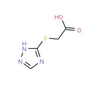 (4H-1,2,4-Triazol-3-ylsulfanyl)acetic acid - chemical structure image