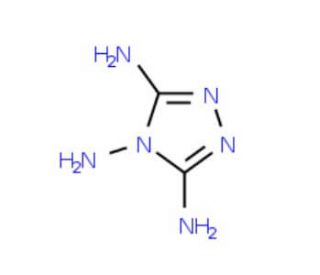 4H-1,2,4-Triazole-3,4,5-triamine (CAS 473-96-1) - chemical structure image