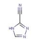 4H-1,2,4-triazole-3-carbonitrile (CAS 3641-10-9) - chemical structure image