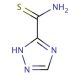 4H-1,2,4-triazole-3-carbothioamide - chemical structure image