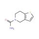 4H,5H,6H,7H-thieno[3,2-c]pyridine-5-carboxamide - chemical structure image