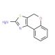 4H-chromeno[4,3-d][1,3]thiazol-2-amine (CAS 31877-68-6) - chemical structure image