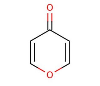 4H-Pyran-4-one (CAS 108-97-4) - chemical structure image