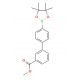 4′-(4,4,5,5-Tetramethyl-[1,3,2]dioxaborolan-2-yl)-biphenyl-3-carboxylic acid methyl ester (CAS 1256358-85-6) - chemical struc
