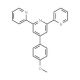 4′-(4-Methoxyphenyl)-2,2′:6′,2′′-terpyridine (CAS 337511-97-4) - chemical structure image