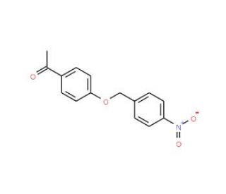 4&prime;-(4-Nitrobenzyloxy)acetophenone (CAS 205748-03-4) - chemical structure image
