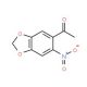 4′,5′-Methylenedioxy-2′-nitroacetophenone (CAS 56136-84-6) - chemical structure image