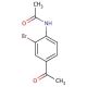 4′-Acetamido-3′-bromoacetophenone (CAS 101209-08-9) - chemical structure image