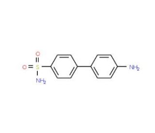 4&prime;-amino-1,1&prime;-biphenyl-4-sulfonamide (CAS 100142-87-8) - chemical structure image
