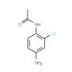 4′-Amino-2′-chloroacetanilide (CAS 57556-49-7) - chemical structure image