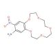 4′-Amino-5′-nitrobenzo-15-crown-5 (CAS 77001-50-4) - chemical structure image