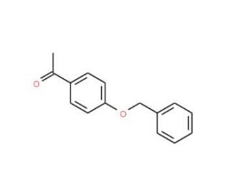 4&prime;-Benzyloxyacetophenone (CAS 54696-05-8) - chemical structure image