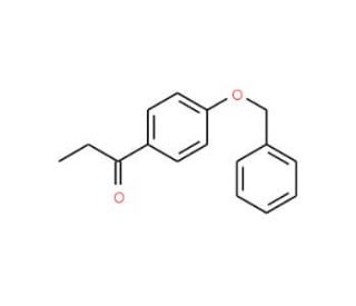 4&prime;-Benzyloxypropiophenone (CAS 4495-66-3) - chemical structure image