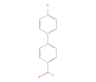 4&prime;-Bromo-[1,1&prime;-biphenyl]-4-carbaldehyde (CAS 50670-58-1) - chemical structure image