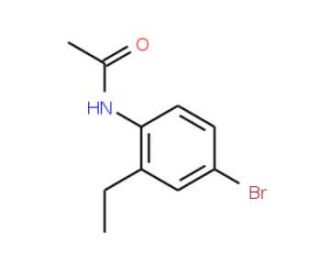 4&prime;-Bromo-2&prime;-ethylacetanilide (CAS 51688-73-4) - chemical structure image