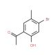 4′-Bromo-2′-hydroxy-5′-methylacetophenone (CAS 50342-17-1) - chemical structure image
