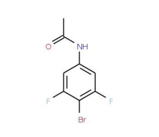 4&prime;-Bromo-3&prime;,5&prime;-difluoroacetanilide (CAS 541539-64-4) - chemical structure image
