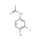 4′-Bromo-3′-chloroacetanilide (CAS 22459-81-0) - chemical structure image