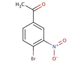 4&prime;-Bromo-3&prime;-nitroacetophenone (CAS 18640-58-9) - chemical structure image