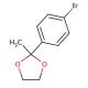 4′-Bromoacetophenone Ethylene Acetal - chemical structure image